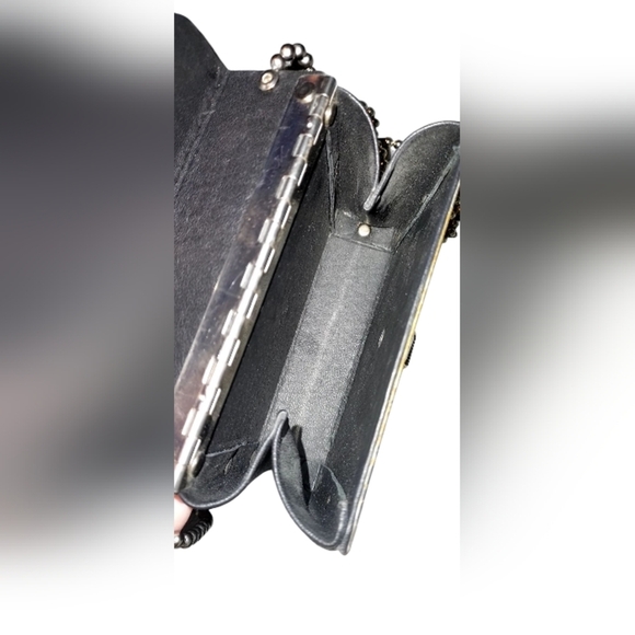 Wendy Stevens Stainless Steel Silver Chain Crossbody Bag - Picture 9 of 10